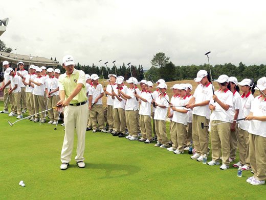 Junior training at Huangshan