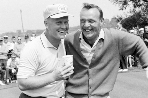 Nicklaus and Palmer, two of the greatest U.S. Open champions in history