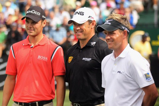 Martin Kaymer, Lee Westwood, Luke Donald - top ranked players in the world