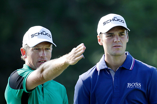 Donald (left) and Kaymer (right)