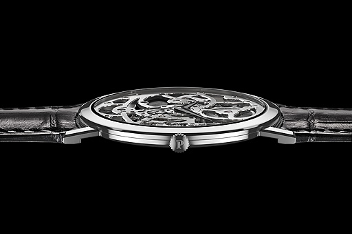 Piaget presents the thinnest recorded skeleton watch, the Altiplano Ultra-Thin Skeleton Automatic