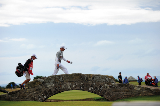 Casey at St. Andrews, where he finished runner-up to Louis Oosthuizen in 2010