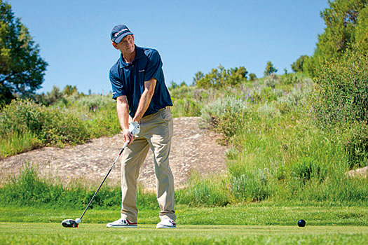 "Getting a good grip is your first step to hitting a good golf shot," Haney says