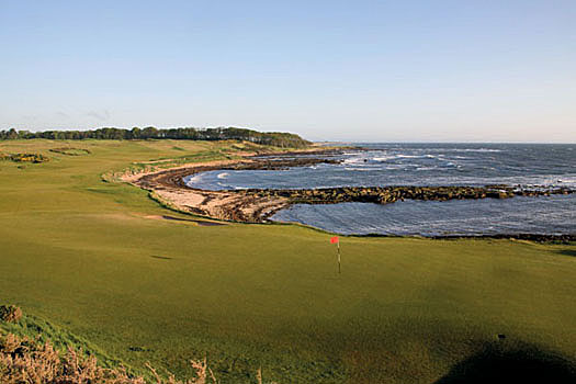 12th at Kingsbarns, one of the greatest par-fives in linksland golf