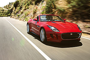 The F-Type’s styling is edgy and confident