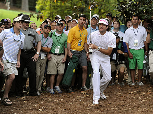 Bubba Watson played this miraculous 160-yard wedge