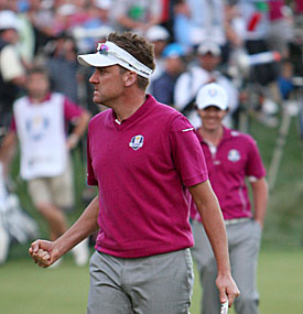 Ian Poulter at Medinah