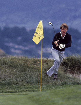 Watson held this chip on the 17th in 1982
