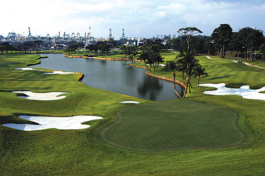 The splendidly located Serapong Course at Sentosa has hosted the Barclays Singapore Open in recent times