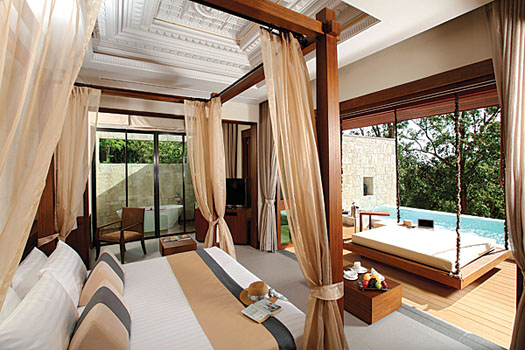 A pool suite at its nearby sister property, the Avista Hideaway Resort & Spa