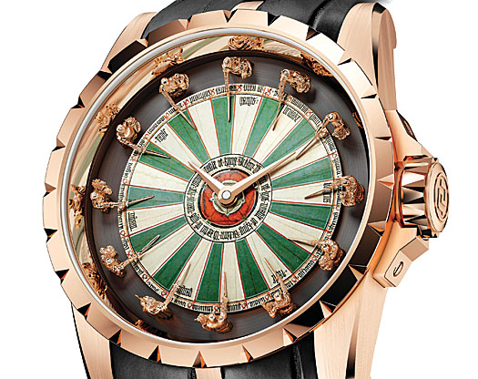 Roger Dubuis’ depiction of the Knights of the Round Table
