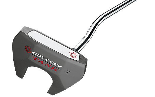 Odyssey’s Tank putter comes in two models: standard and longer