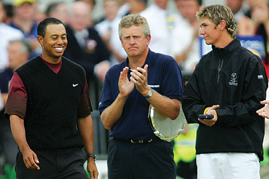 Another runner-up finish came at the 2005 Open Championship at St Andrews