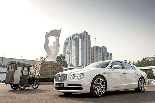 Around 90 per cent of Bentley’s Chinese customers retain a driver