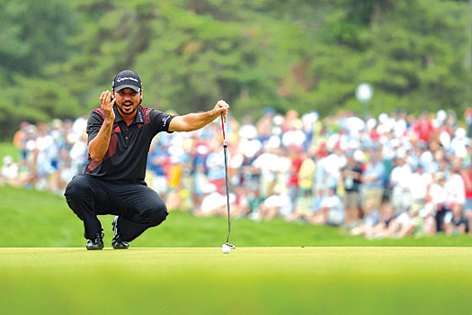 Jason Day has racked up four top-three finishes at major