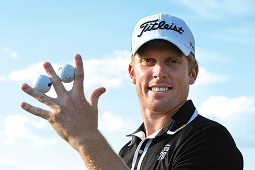 Andrew Dodt made two holes-in-one during the second round of the Scandinavian Masters