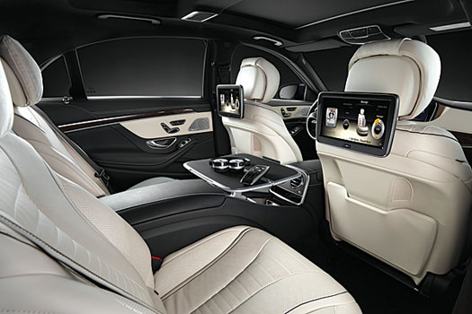The back seats are arguably the most important in an S-class