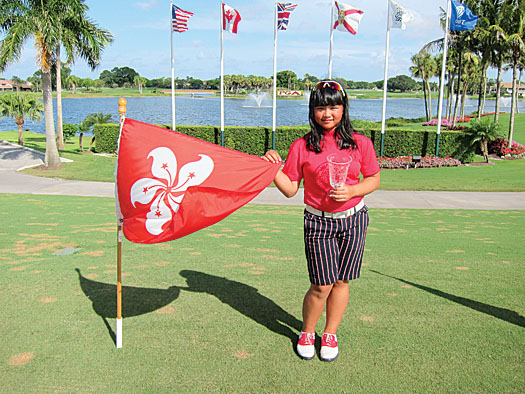 Michelle Yan captures her first American Junior Golf Association championship title