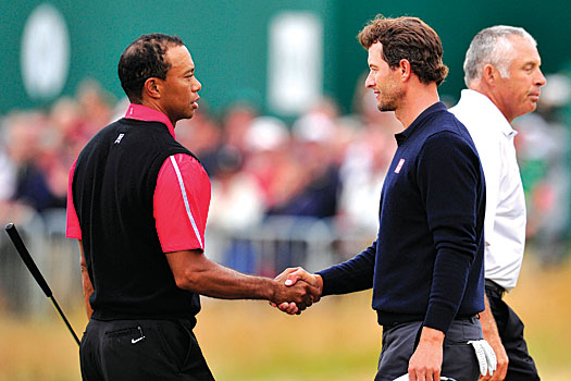 Tiger Woods and Adam Scott couldn’t handle Mickelson’s pace on an engrossing final day