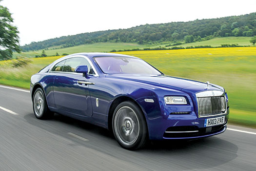 The Wraith is a glorious 'fastback' coupe
