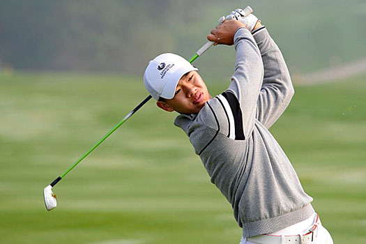 "I really hope I can play at the Masters next April," Guan said