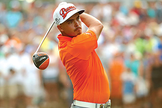 Rickie Fowler has come of age in the major championships this year