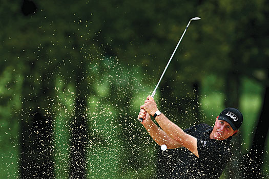 Phil Mickelson now has nine second-placed finishes in major championships