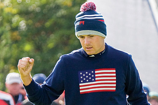 Jordan Spieth was one of the few players who received praise from his captain