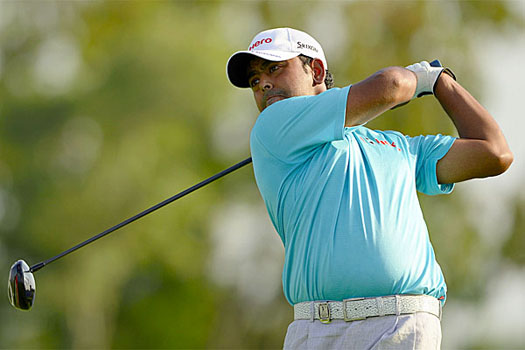 "I'm happy with the way I'm playing," Lahiri said