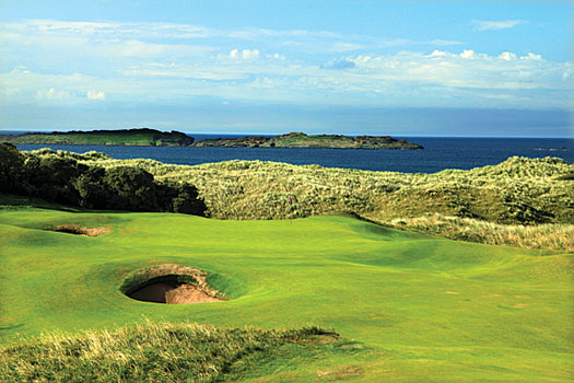The rugged links at Royal Portrush, a course that has withstood the test of time magnificently