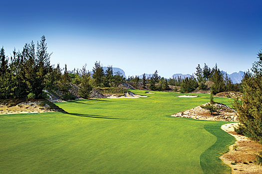 The par-5 10th hole at Danang Golf Club