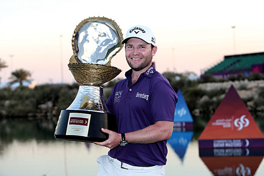 Grace's victory at the Qatar Master was his second already this season