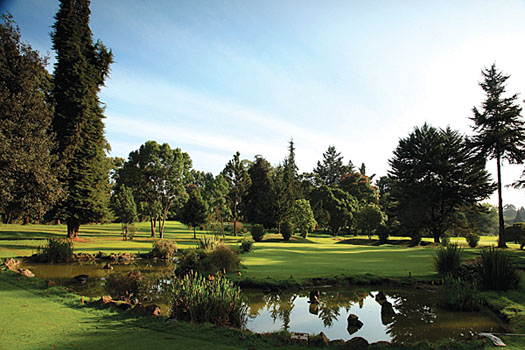 The picturesque Sigona Golf Club on the outskirts of Nairobi