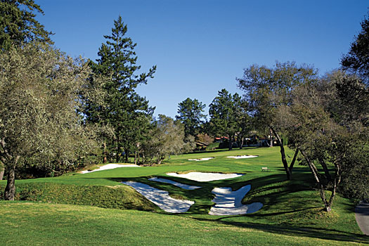 The treacherous shot par-3 15th