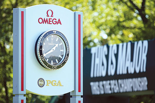 OMEGA has a strategic agreement with the PGA of America until 2022