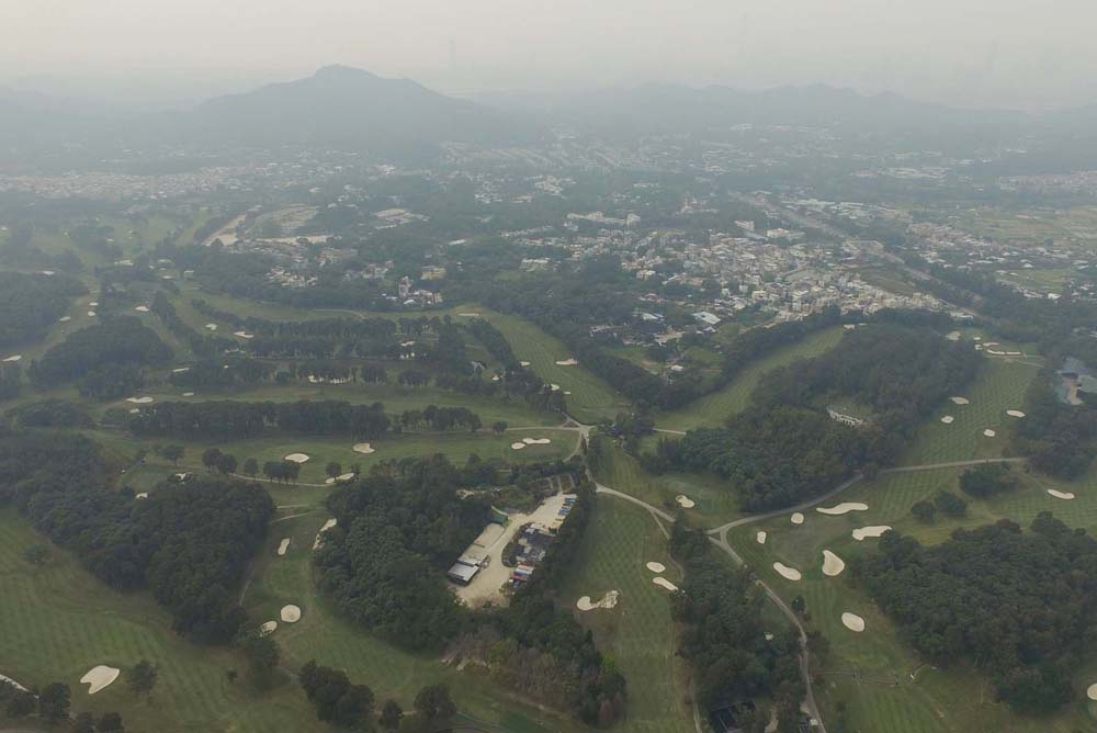 Aerial view of Fanling