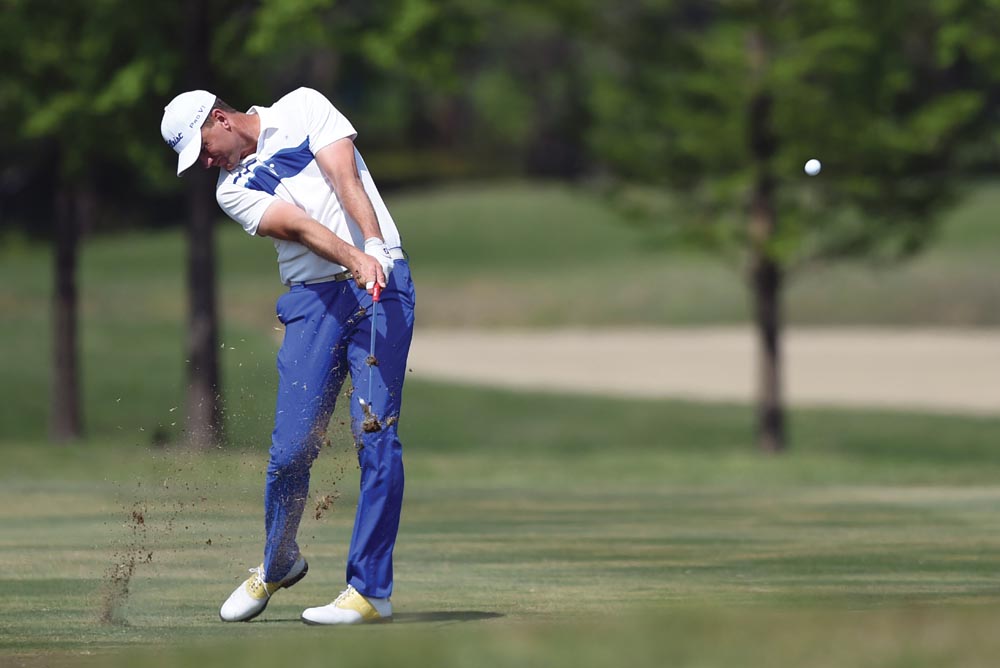 Karlsson finished runner-up to Miguel Angel Jimenez at the 2007 UBS Hong Kong Open