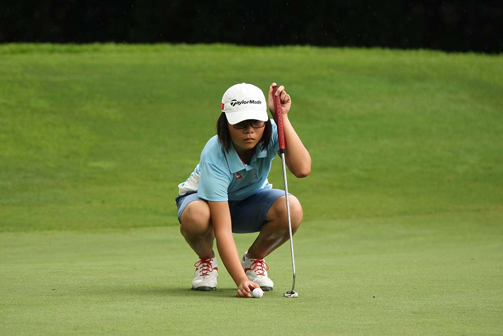 12-year-old Chloe Chan of Hong Kong narrowly missed out on making the cut