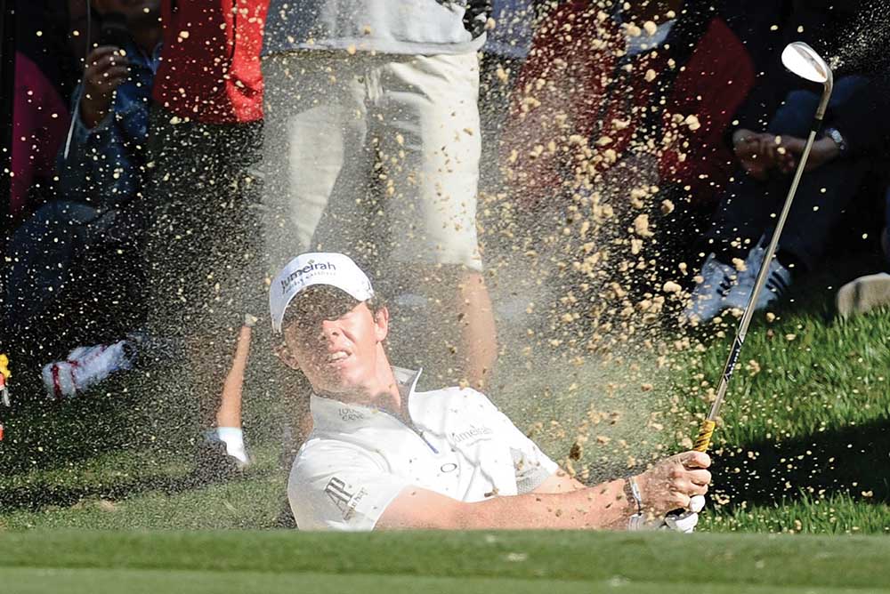 McIlroy splashes out en route to victory at the 2011 UBS Hong Kong Open
