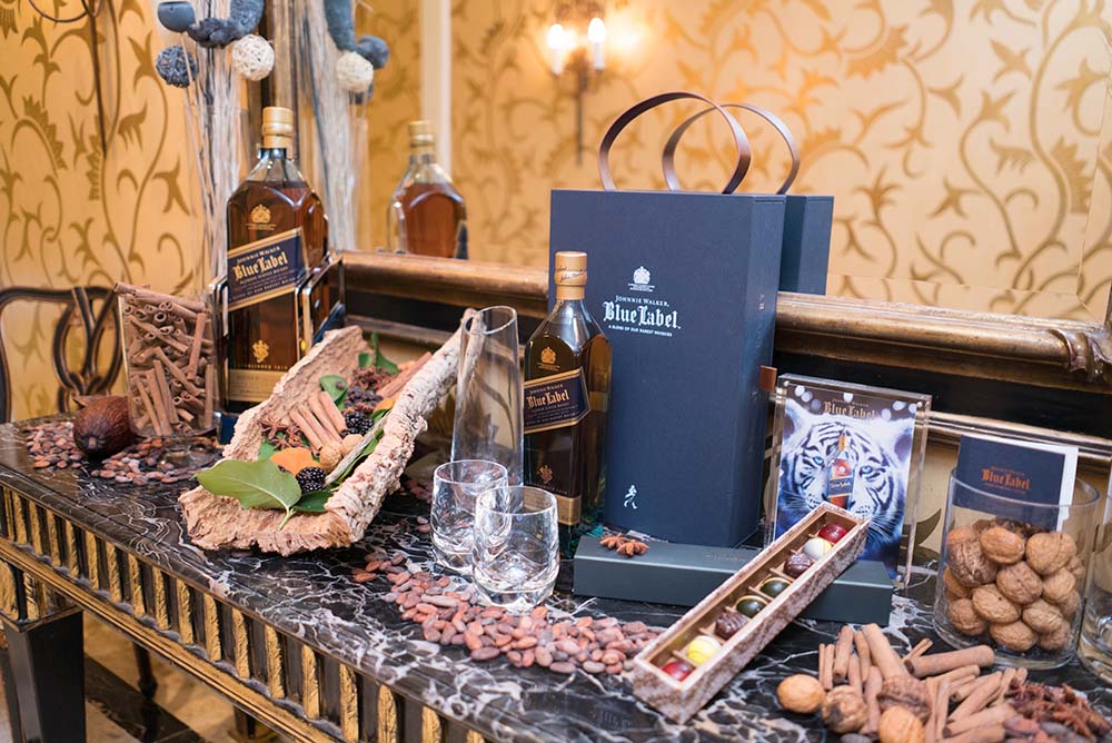 The Johnnie Walker Blue Label chocolate discovery gift set is available now at The Peninsula Boutique and selected specialised retail stores and is priced from HK$ 2,180