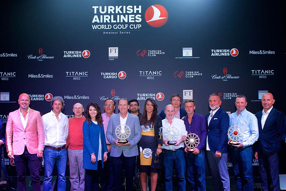 The Turkish Airlines World Golf Cup, the largest amateur tournament in the world, came to a conclusion in Belek just before the tournament started
