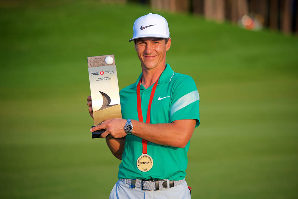 Thorbjørn Olesen claimed the Turkish Airlines Open title to become the only Dane to win on the European Tour in the 2016 season