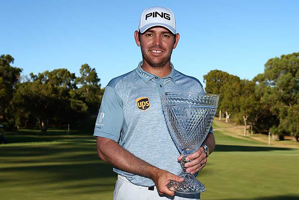 "It's great to be back in the winning circle," Oosthuizen said