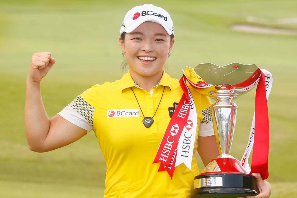 “It's amazing,” Jang said after her win