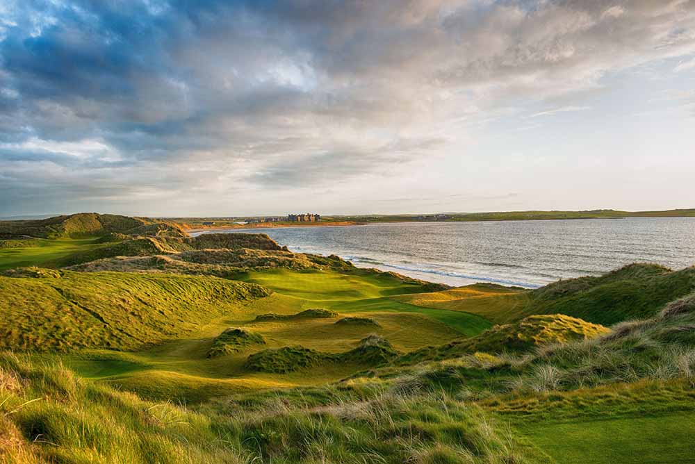 The 14th 'Signature Hole,' Trump International Golf Links, Ireland