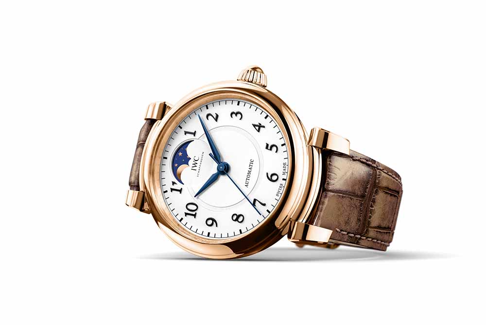 Da Vinci Automatic Moon Phase 36 with Gold Case (Ref. IW459308)
