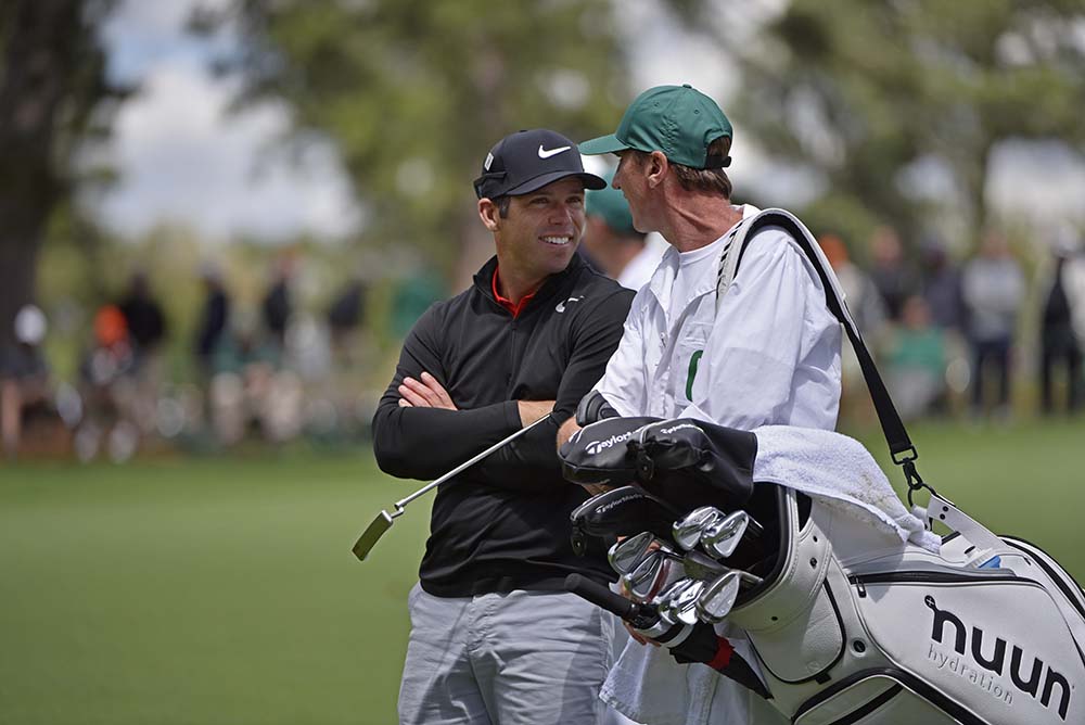 Paul Casey had a good week with his caddie John McLaren, finished at sixth with 5-storke behind the winner