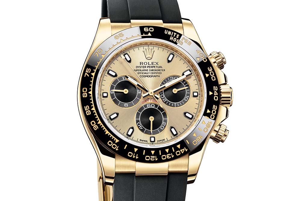 Oyster Perpetual Cosmograph Daytona in 18 ct yellow