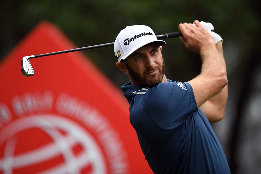 World No. 1 Dustin Johnson