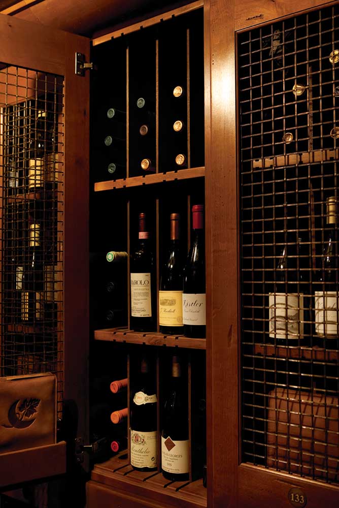 Member’s wine cellar